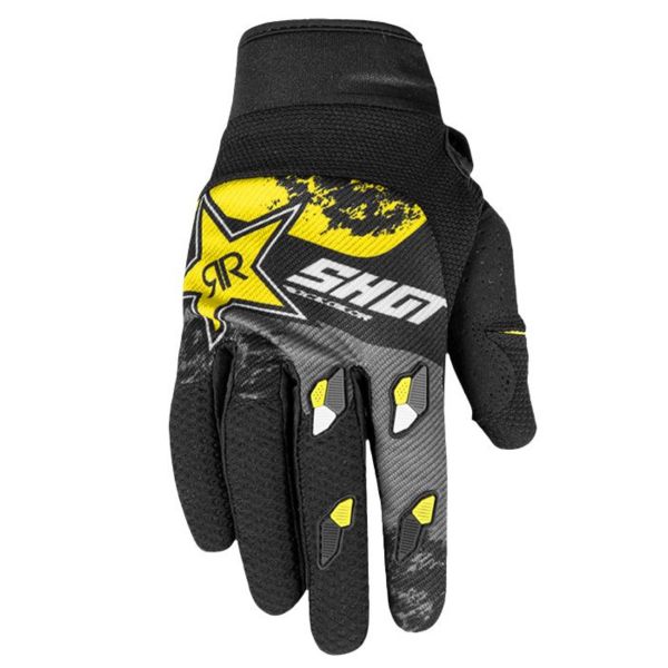 Cross Handschuhe SHOT Contact Rockstar 2020 Blue Yellow CE