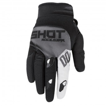 Cross Handschuhe SHOT Contact Trust Dark Grey Black CE