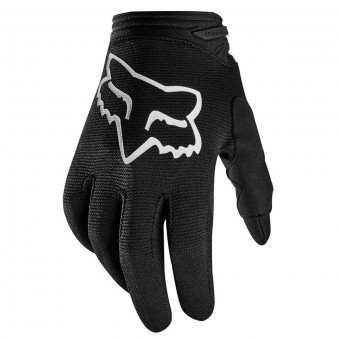 Cross Handschuhe FOX Dirtpaw Girls Black Cross Handschuhe FOX Dirtpaw Girls Black