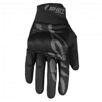 Cross Handschuhe SHOT Drift Razor Black Dark Grey CE Cross Handschuhe SHOT Drift Razor Black Dark Grey CE