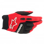 Cross Handschuhe Alpinestars Full Bore Bright Red Black
