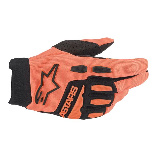 Cross Handschuhe Alpinestars Full Bore Orange Black Kid Cross Handschuhe Alpinestars Full Bore Orange Black Kid