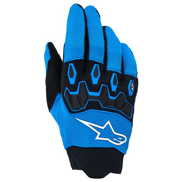 Cross Handschuhe Alpinestars Full Bore V2 Gloves Ucla Blue Black