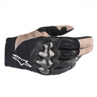Cross Handschuhe Alpinestars Megawatt Gloves Stone Black