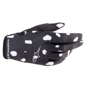 Cross Handschuhe Alpinestars Radar Gloves Black White