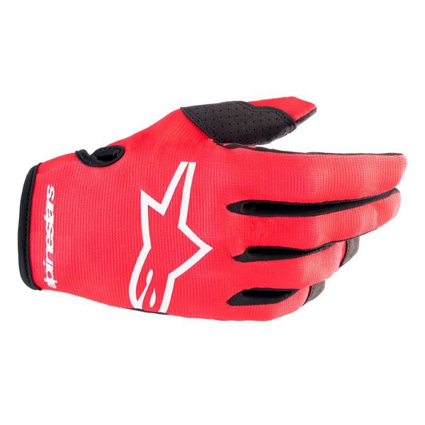 Cross Handschuhe Alpinestars Radar Mars Red White Kid