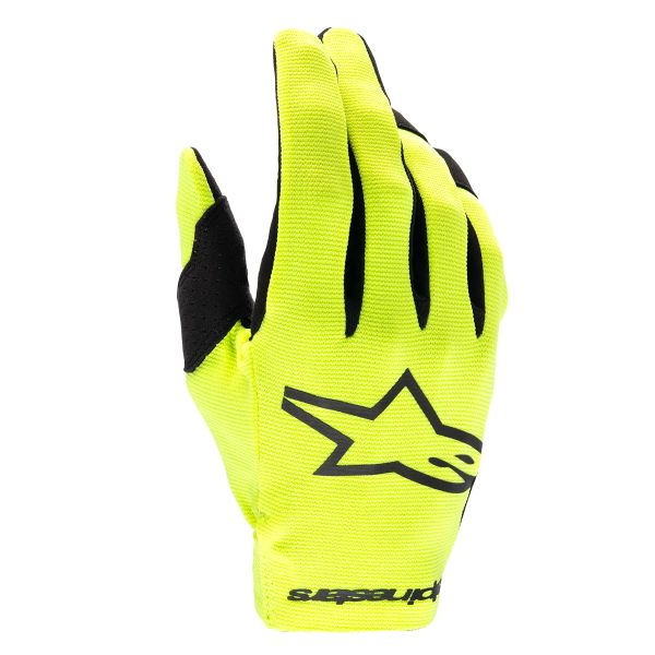 Cross Handschuhe Alpinestars Radar Yellow Fluo Black Cross Handschuhe Alpinestars Radar Yellow Fluo Black