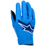 Cross Handschuhe Alpinestars Supertech Mx Gloves Ucla Blue Deep Blue White
