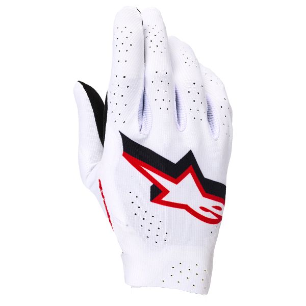 Cross Handschuhe Alpinestars Supertech Mx Gloves White Black Fire Red Cross Handschuhe Alpinestars Supertech Mx Gloves White Black Fire Red
