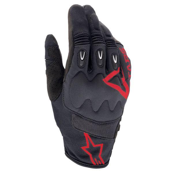 Cross Handschuhe Alpinestars Techdura Glove Fire Red Black Cross Handschuhe Alpinestars Techdura Glove Fire Red Black