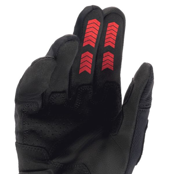 Alpinestars Techdura Glove Fire Red Black