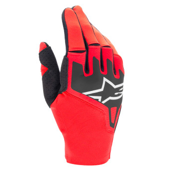 Cross Handschuhe Alpinestars Techstar Glove Mars Red Black