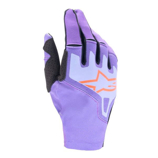 Cross Handschuhe Alpinestars Techstar Glove Purple Black