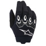 Cross Handschuhe Alpinestars Youth & Kids Full Bore V2 Gloves Black White