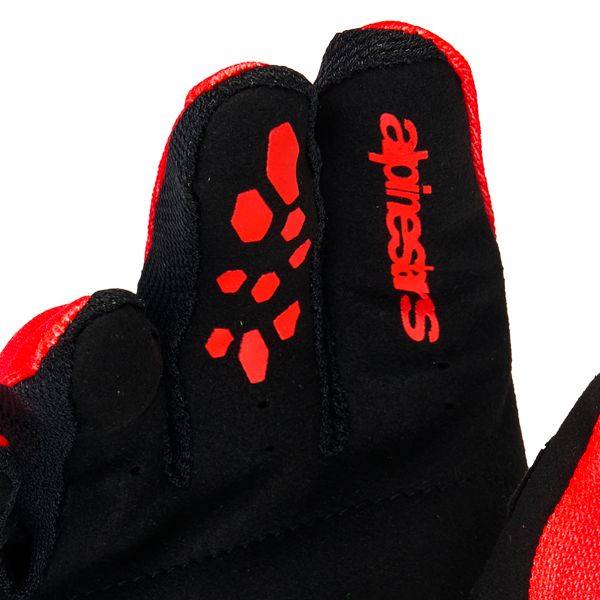 Alpinestars Youth & Kids Full Bore V2 Gloves Bright Red Black