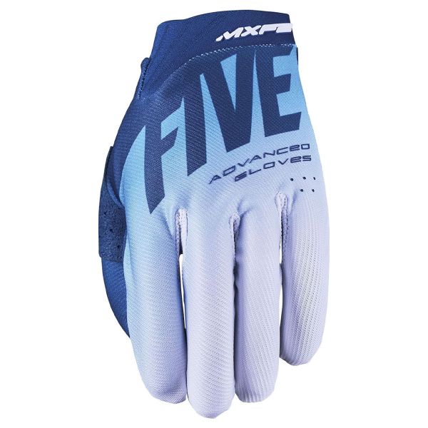 Cross Handschuhe Five Mxf2 Evo Split Navy white blue