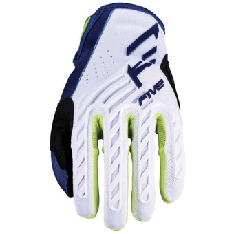 Cross Handschuhe Five Mxf3 Evo Kind Navy white fluo Yellow Cross Handschuhe Five Mxf3 Evo Kind Navy white fluo Yellow