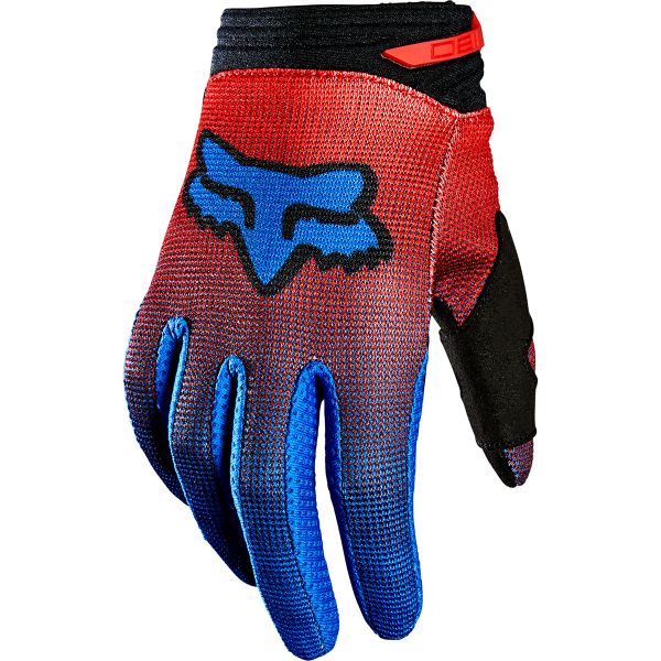 Cross Handschuhe FOX 180 Oktiv Glove Fluo Red Kid