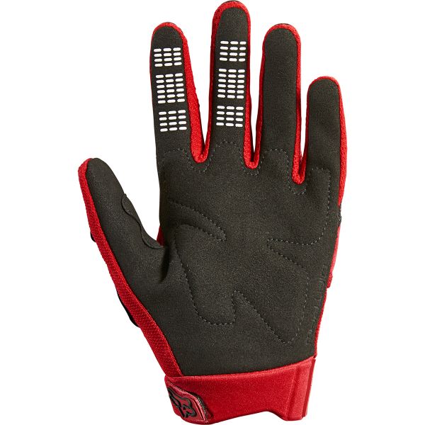 FOX Dirtpaw Glove Flame Red Kid