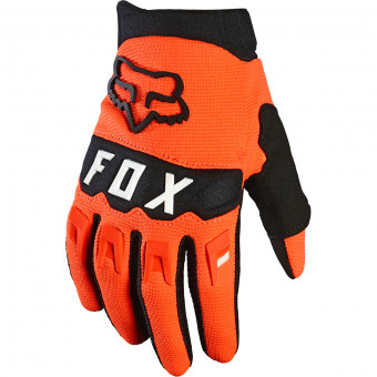 Cross Handschuhe FOX Dirtpaw Glove Fluo Orange Kid