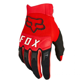 Cross Handschuhe FOX Dirtpaw Glove Fluo Red