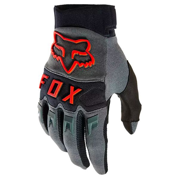 Cross Handschuhe FOX Dirtpaw Glove Grey Red 037