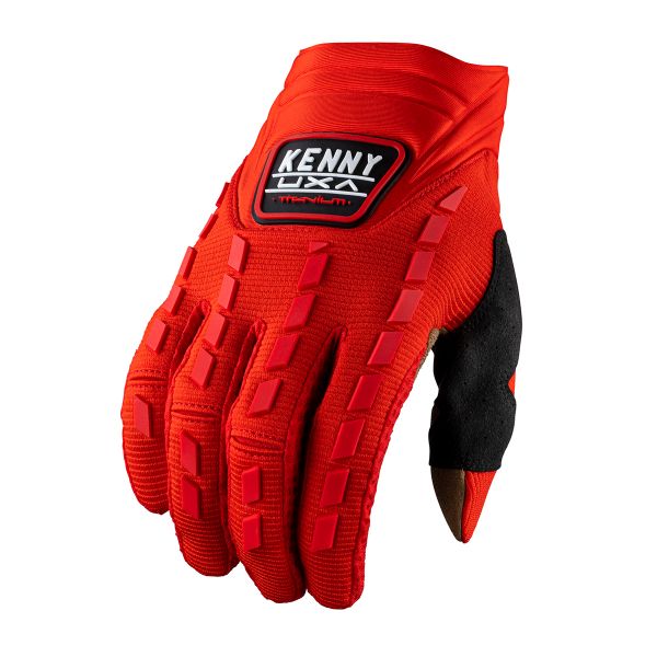 Cross Handschuhe Kenny Titanium Red Gloves