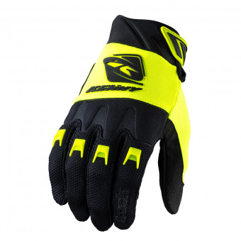 Cross Handschuhe Kenny Track Black Neon Yellow Gloves Cross Handschuhe Kenny Track Black Neon Yellow Gloves
