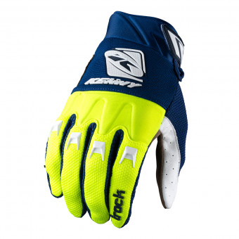 Cross Handschuhe Kenny Track Navy Neon Yellow Kid Gloves