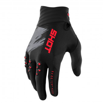 Cross Handschuhe SHOT Contact Draw Glove Red