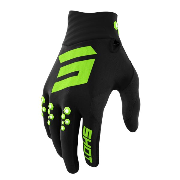 Cross Handschuhe SHOT Contact Green Gloves