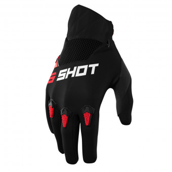 Cross Handschuhe SHOT Devo Red Gloves Kid