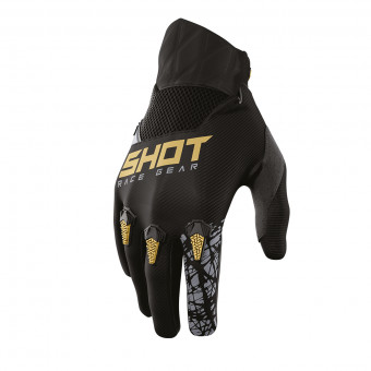 Cross Handschuhe SHOT Devo Storm Glove Gold Kid