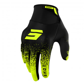Cross Handschuhe SHOT Drift Edge Neon Yellow