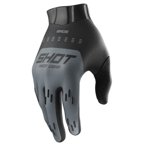 Cross Handschuhe SHOT Race Evo Black Grey