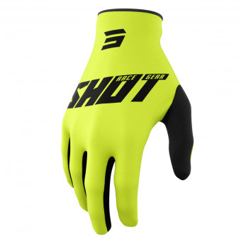 Cross Handschuhe SHOT Raw Burst Neon Yellow Gloves