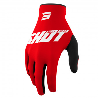 Cross Handschuhe SHOT Raw Burst Red Gloves