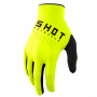 Cross Handschuhe SHOT Raw Kid Neon Yellow