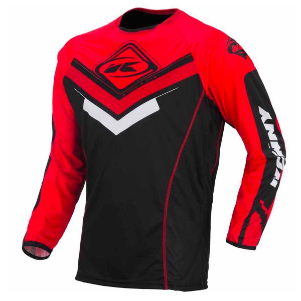 Cross Trikot Kenny Titanium Black Red Jersey