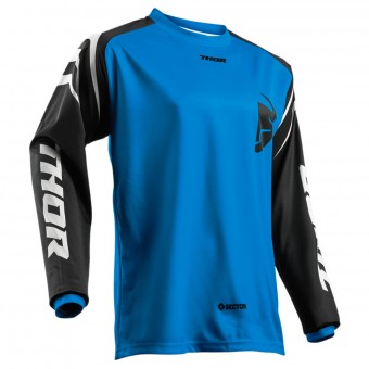 Cross Trikot Thor Sector Zones Blue Kid
