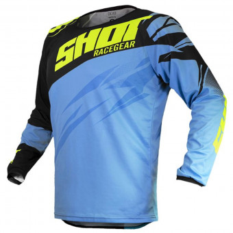 Cross Trikot SHOT Devo Ventury Cyan Neon Yellow Cross Trikot SHOT Devo Ventury Cyan Neon Yellow