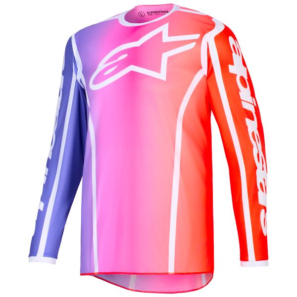 Cross Trikot Alpinestars Fluid Apex Jersey Multicolor