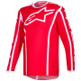 Cross Trikot Alpinestars Fluid Apex Jersey Red White