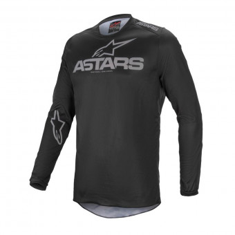 Cross Trikot Alpinestars Fluid Graphite Black Dark Grey