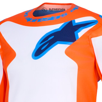Alpinestars Fluid Grid Jersey Orange Ucla Blue