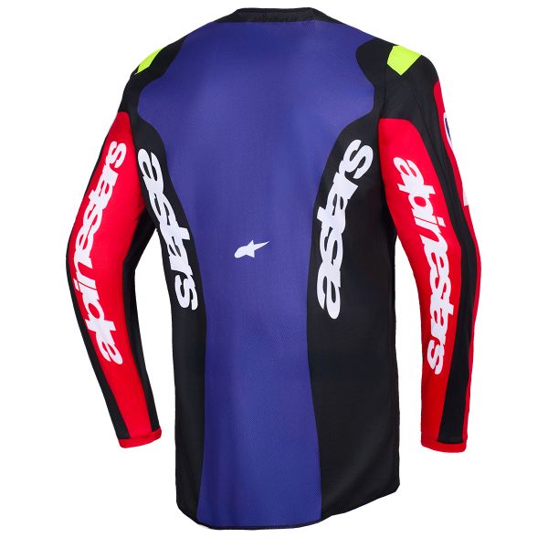 Alpinestars Fluid Grid Jersey Red Black Purple
