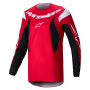 Cross Trikot Alpinestars Fluid Haul Bright Red Black