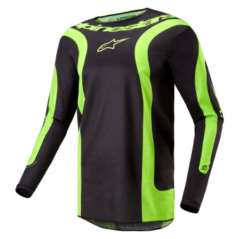 Cross Trikot Alpinestars Fluid Lurv Black Yellow Fluo