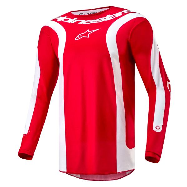 Cross Trikot Alpinestars Fluid Lurv Mars Red White
