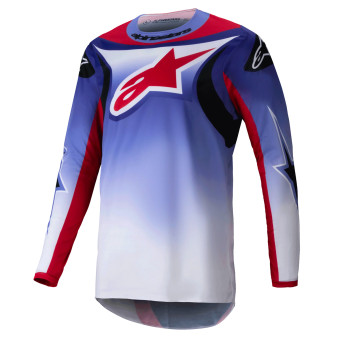 Cross Trikot Alpinestars Fluid Wurx Purple Bright Red